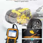 Enhanced OBD II Vehicle Code Reader 4 70402 224731