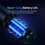 Powerful Wireless Car Vacuum Cleaner with 16000Pa Suction and Cyclone Technology 8 70628 58c108