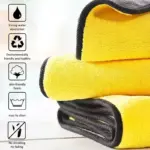Double-Sided Microfiber Car Cleaning Towels 4 70757 4537fa