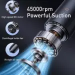 Wireless Mini Portable Car Vacuum Cleaner: The Ultimate Cleaning Companion 5 71594 0df027