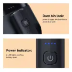 Wireless Car & Home Vacuum Cleaner with Motorized Roller Brush & LED Light 10 71604 7e7646