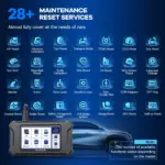 Professional OBD2 Scanner with 28 Reset Services and Lifetime Updates 7 71702 226515