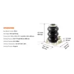 3 Ton Double Bag Air Jack 10 71747 18022f