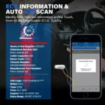 Professional Bluetooth OBD2 Scanner with Advanced Diagnostics and Reset Functions 6 71836 6137e4