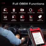 Professional OBD2 Car Diagnostic Scanner with ABS, SRS, EPB, Oil Reset 8 71861 36564a