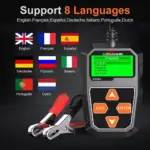 12V Car Battery Tester Analyzer 9 71862 bbe912