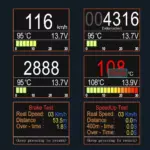 Universal OBD2 Digital Car Computer Meter 8 71950 8a8e97