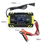 Smart 12V 24V 8A Digital Automatic Battery Charger with Pulse Repair & LCD Display 8 72026 161bfd
