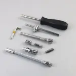 Complete 46-Piece 1/4" Socket Set with Ratchet & Wrench Combo – Professional Auto Mechanic Tool Kit 5 74460 dcad58