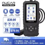 WiFi OBD2 Diagnostic Tool with Touchscreen - Automotive Engine & Systems Code Reader with Multi-Language Support 4 74581 531d42