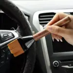 Cleaning Brush Wood Handle Tools Car Interior 6 74960 38fcb9