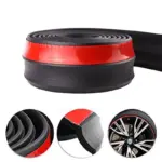 Universal Car Front Bumper Lip Protector & Rubber Skirt 4 75644 faaea7