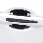 Carbon Fiber Car Door Handle Scratch Protector & Rearview Mirror Strip 3 75664-c2e2b2.webp