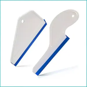 Car Window Silicone Squeegee & Glass Cleaner