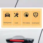 Universal 4-Piece Car Bumper Corner Protector Guard 5 76298 96dc2d