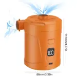 USB Rechargeable Portable Air Pump with 4 Nozzles 4 76648 2ec3da