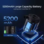 USB Rechargeable Portable Air Pump with 4 Nozzles 7 76648 3a7d04