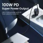 130W Triple-Port USB-C Car Charger for Phones, Tablets & Laptops 5 76893 ddad35