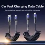 60W Retractable USB-C Car Charging Cable with Fast Data & CarPlay Support 4 76976 f0fc08