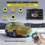 12V 5KW Diesel Air Heater with LCD & Remote for Cars, Trucks & RVs 4 77183 67da94