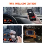 8KW Diesel Air Heater 12V/24V with Bluetooth, Display & CO Alarm 8 77582 ba3895