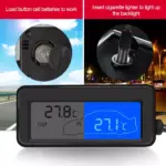 Auto Car LCD Thermometer - Digital Inside & Outside Temperature Display for 12V Vehicles 4 77590 0e6b26