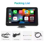 7" Portable Touch Screen CarPlay & Android Auto Multimedia Player with GPS 8 77776 26ec66