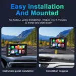 7" Portable Touch Screen CarPlay & Android Auto Multimedia Player with GPS 5 77776 66cc29