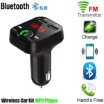 Car Bluetooth MP3 Player with Hands-Free Calling, FM, USB and Card Slot 3 77796 c5ef5d
