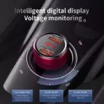 45W Dual Port Fast Car Charger with USB & Type-C Quick Charge 7 77871 34298d