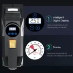 12V 150PSI Portable Tire Inflator For Toyota, Ford, Honda 6 77925 644b1e