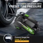 Portable 150PSI Wired Inflator with LED Light 8 77960 076304