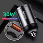 30W Fast Car Charger with Quick Charge 4.0 and Type-C Adapter 4 78028 355014
