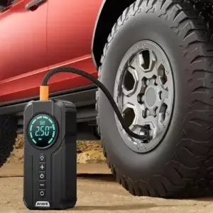 All-in-One Portable Car Jump Starter & Power Bank with 150PSI Air Pump
