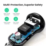 Mini Dual USB Car Charger 4.8A Fast Charge Adapter for Phones & Tablets 7 78214 665e5f