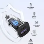 30W USB-C Car Charger with PD3.0 & QC4.0 Fast Charging for Phones & Tablets 4 78242 eaf725