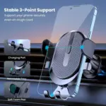 Universal Auto Locking Car Phone Holder Mount for Air Vent 4 78473 d9f41e