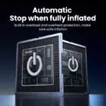 Portable Car Air Pump with Digital LCD Display 6 79363 155472