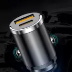 100W Hidden Car USB Charger - Super Charge Dual USB Port Adapter for iPhone, iPad, Android 9 79724 c2db4c