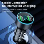 200W Dual USB Car Charger with Quick Charge & LED Display 7 79774 f4d5ce