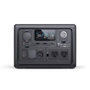 600W Portable Power Station with LiFePO4 Battery for Camping, RV, and Outdoor Adventures