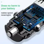 Baseus Fast Car Charger USB & Type-C QC4.0 PD – For Toyota, Ford, Honda 5 80730 11338e