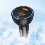 160W QC 5.0 Fast Car Charger for Tesla, Ford, Toyota - USB-C PD 8 80859 b1150a