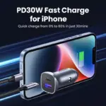 30W Fast Car Charger for iPhone 16, Samsung, Xiaomi – For Mazda, Mitsubishi and Renault 4 80911 45d15e