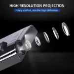 1/2Pcs Car HD Projector Lamp 5 81045 09809a