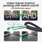 170° 4K Rear View Camera with Night Vision & Parking Lines for BMW, Audi, Nissan 7 81127 856a72