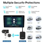 USB Android TPMS Tire Pressure Monitoring System for Toyota, Ford, Honda 5 81159 7c9d74