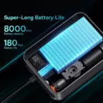 2-in-1 Jump Starter & Power Bank with Air Compressor for Volkswagen, Porsche, Mitsubishi 7 81203 e0653a