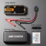 6000A Portable Car Jump Starter Power Bank for BMW, Toyota, and Ford 8 81481 a78465