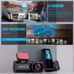 Aprilboy 4K WIFI Dash Cam Mini for Ford, Toyota, Honda 5 81548 0a09b3